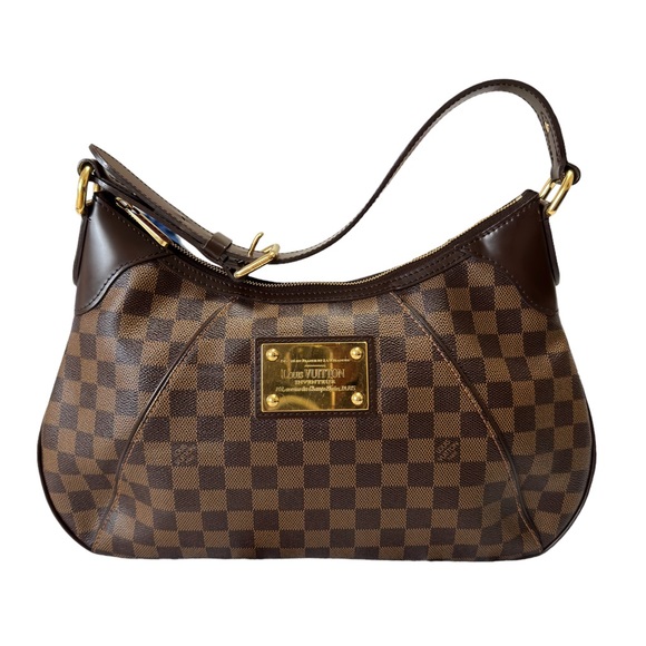 Authentic Louis Vuitton Thames MM in Damier Ebene - Picture 4 of 16